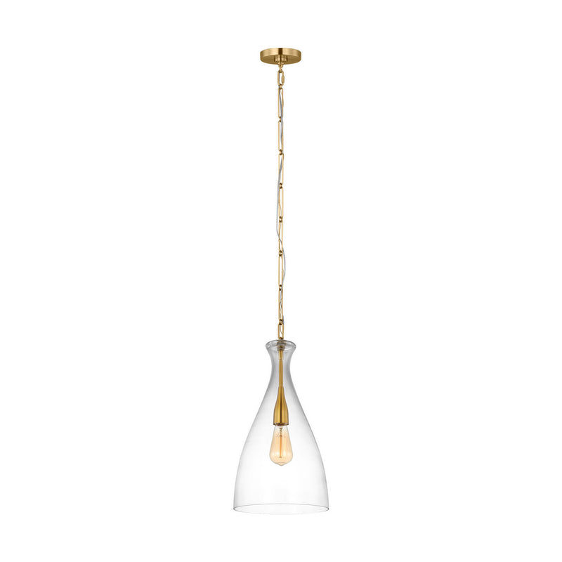 One Light Pendant<br /><span style="color:#4AB0CE;">Entrega: 4-10 dias en USA</span><br /><span style="color:#4AB0CE;font-size:60%;">PREGUNTE POR ENTREGA EN PANAMA</span><br />Collection: Athena<br />Finish: Burnished Brass