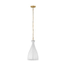 One Light Pendant<br /><span style="color:#4AB0CE;">Entrega: 4-10 dias en USA</span><br /><span style="color:#4AB0CE;font-size:60%;">PREGUNTE POR ENTREGA EN PANAMA</span><br />Collection: Athena<br />Finish: Burnished Brass