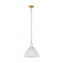 One Light Pendant<br /><span style="color:#4AB0CE;">Entrega: 4-10 dias en USA</span><br /><span style="color:#4AB0CE;font-size:60%;">PREGUNTE POR ENTREGA EN PANAMA</span><br />Collection: Athena<br />Finish: Burnished Brass