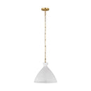 One Light Pendant<br /><span style="color:#4AB0CE;">Entrega: 4-10 dias en USA</span><br /><span style="color:#4AB0CE;font-size:60%;">PREGUNTE POR ENTREGA EN PANAMA</span><br />Collection: Athena<br />Finish: Burnished Brass