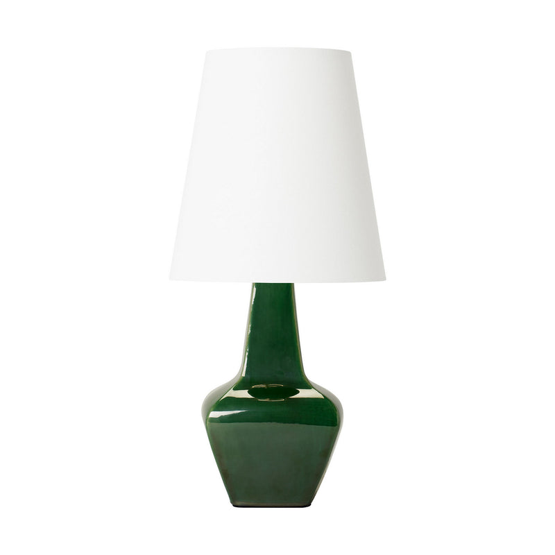 One Light Table Lamp<br /><span style="color:#4AB0CE;">Entrega: 15-16 semanas en USA</span><br /><span style="color:#4AB0CE;font-size:60%;">PREGUNTE POR ENTREGA EN PANAMA</span><br />Collection: Diogo<br />Finish: Green