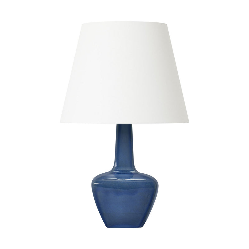 One Light Table Lamp<br /><span style="color:#4AB0CE;">Entrega: 4-10 dias en USA</span><br /><span style="color:#4AB0CE;font-size:60%;">PREGUNTE POR ENTREGA EN PANAMA</span><br />Collection: Diogo<br />Finish: Blue Anglia Crackle