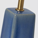 One Light Table Lamp<br /><span style="color:#4AB0CE;">Entrega: 4-10 dias en USA</span><br /><span style="color:#4AB0CE;font-size:60%;">PREGUNTE POR ENTREGA EN PANAMA</span><br />Collection: Diogo<br />Finish: Blue Anglia Crackle