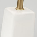 One Light Table Lamp<br /><span style="color:#4AB0CE;">Entrega: 4-10 dias en USA</span><br /><span style="color:#4AB0CE;font-size:60%;">PREGUNTE POR ENTREGA EN PANAMA</span><br />Collection: Diogo<br />Finish: New White