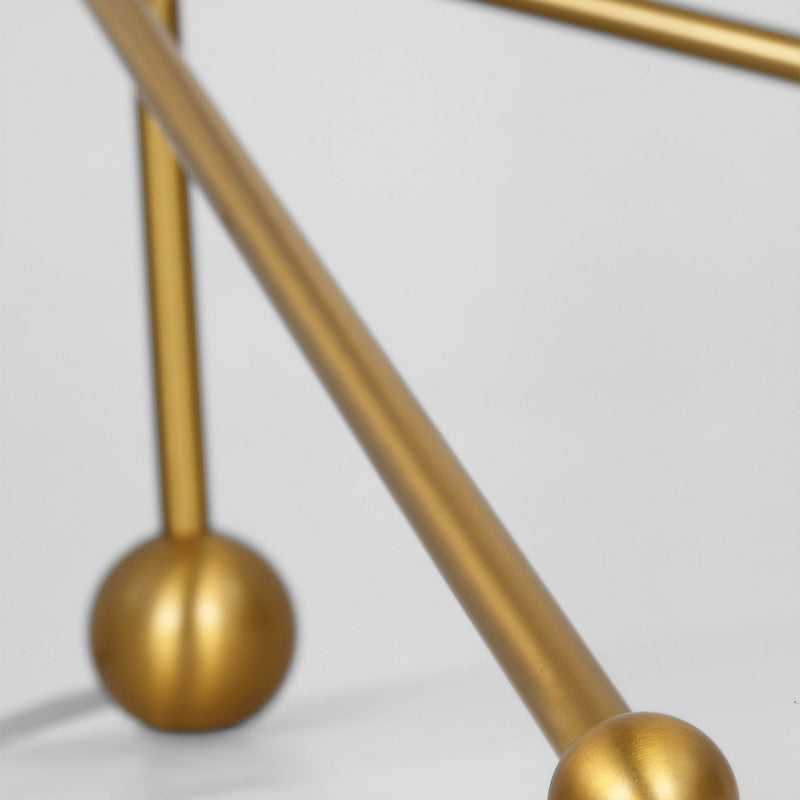 Visual Comfort Studio - AET1171BBSBRTN1 - One Light Floor Lamp - Gustav - Burnished Brass