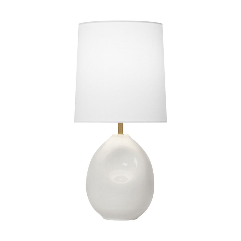 One Light Table Lamp<br /><span style="color:#4AB0CE;">Entrega: 4-10 dias en USA</span><br /><span style="color:#4AB0CE;font-size:60%;">PREGUNTE POR ENTREGA EN PANAMA</span><br />Collection: Ulla<br />Finish: Dove Grey Crackle