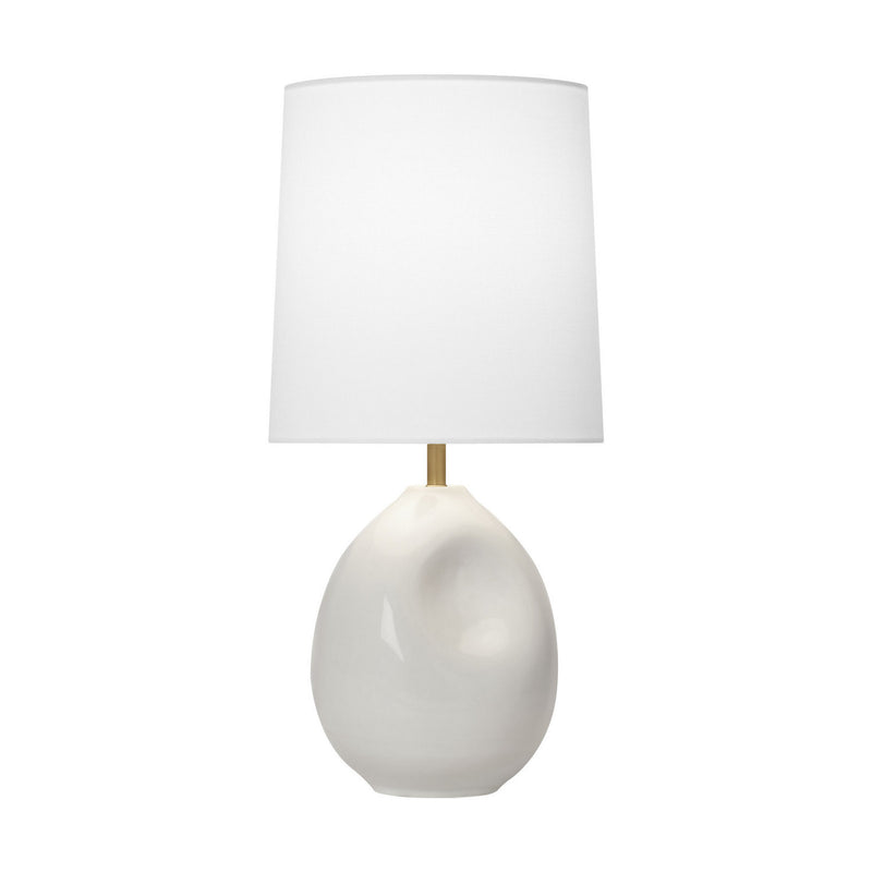 One Light Table Lamp<br /><span style="color:#4AB0CE;">Entrega: 4-10 dias en USA</span><br /><span style="color:#4AB0CE;font-size:60%;">PREGUNTE POR ENTREGA EN PANAMA</span><br />Collection: Ulla<br />Finish: Dove Grey Crackle