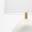 One Light Table Lamp<br /><span style="color:#4AB0CE;">Entrega: 4-10 dias en USA</span><br /><span style="color:#4AB0CE;font-size:60%;">PREGUNTE POR ENTREGA EN PANAMA</span><br />Collection: Ulla<br />Finish: Dove Grey Crackle