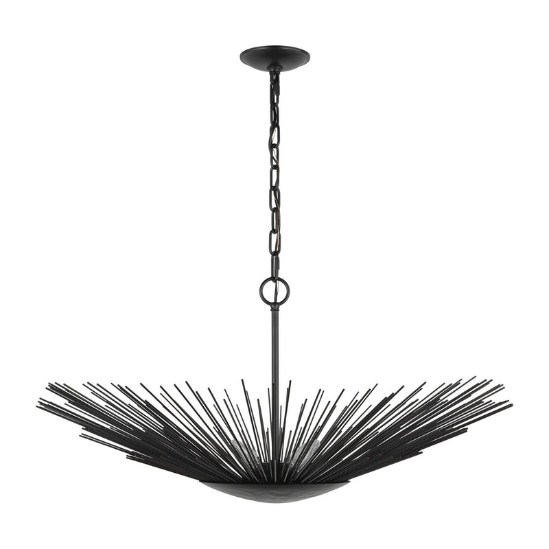 One Light Pendant<br /><span style="color:#4AB0CE;">Entrega: 4-10 dias en USA</span><br /><span style="color:#4AB0CE;font-size:60%;">PREGUNTE POR ENTREGA EN PANAMA</span><br />Collection: Helios<br />Finish: Aged Iron