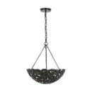 Six Light Pendant<br /><span style="color:#4AB0CE;">Entrega: 4-10 dias en USA</span><br /><span style="color:#4AB0CE;font-size:60%;">PREGUNTE POR ENTREGA EN PANAMA</span><br />Collection: Kelan<br />Finish: Aged Iron