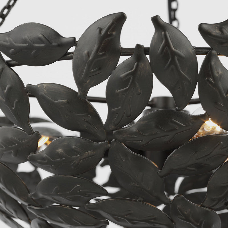 Visual Comfort Studio - AP1193AI - Six Light Pendant - Kelan - Aged Iron