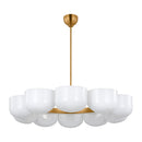 Ten Light Chandelier<br /><span style="color:#4AB0CE;">Entrega: 4-10 dias en USA</span><br /><span style="color:#4AB0CE;font-size:60%;">PREGUNTE POR ENTREGA EN PANAMA</span><br />Collection: Cheverny<br />Finish: Burnished Brass