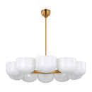 Ten Light Chandelier<br /><span style="color:#4AB0CE;">Entrega: 4-10 dias en USA</span><br /><span style="color:#4AB0CE;font-size:60%;">PREGUNTE POR ENTREGA EN PANAMA</span><br />Collection: Cheverny<br />Finish: Burnished Brass