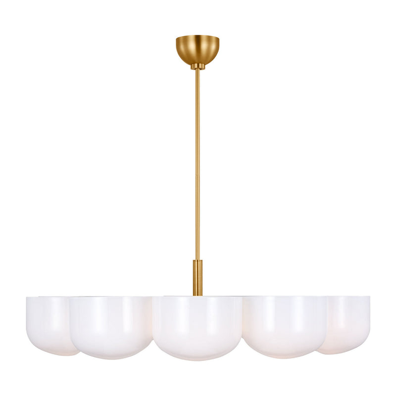 Ten Light Chandelier<br /><span style="color:#4AB0CE;">Entrega: 4-10 dias en USA</span><br /><span style="color:#4AB0CE;font-size:60%;">PREGUNTE POR ENTREGA EN PANAMA</span><br />Collection: Cheverny<br />Finish: Burnished Brass