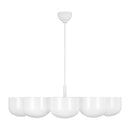 Ten Light Chandelier<br /><span style="color:#4AB0CE;">Entrega: 4-10 dias en USA</span><br /><span style="color:#4AB0CE;font-size:60%;">PREGUNTE POR ENTREGA EN PANAMA</span><br />Collection: Cheverny<br />Finish: Matte White