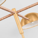 Four Light Chandelier<br /><span style="color:#4AB0CE;">Entrega: 4-10 dias en USA</span><br /><span style="color:#4AB0CE;font-size:60%;">PREGUNTE POR ENTREGA EN PANAMA</span><br />Collection: Balleroy<br />Finish: Burnished Brass