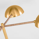 Visual Comfort Studio - LXC1134BBS - Four Light Chandelier - Balleroy - Burnished Brass