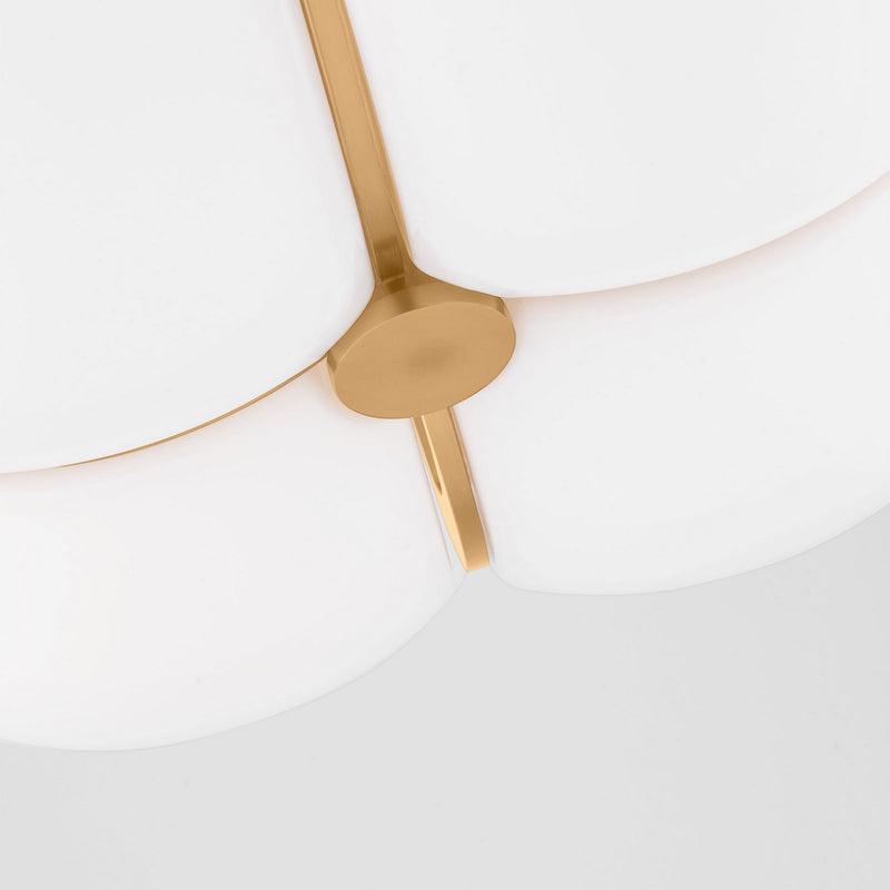 Visual Comfort Studio - LXF1004BBS - Four Light Semi-Flush Mount - Cheverny - Burnished Brass