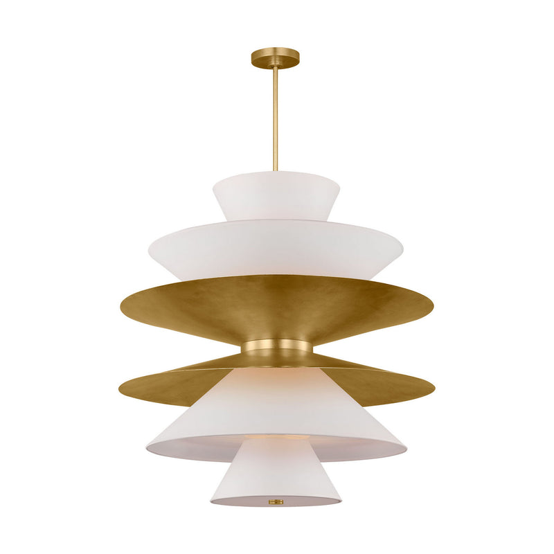 16 Light Pendant<br /><span style="color:#4AB0CE;">Entrega: 4-10 dias en USA</span><br /><span style="color:#4AB0CE;font-size:60%;">PREGUNTE POR ENTREGA EN PANAMA</span><br />Collection: Chambord<br />Finish: Gild