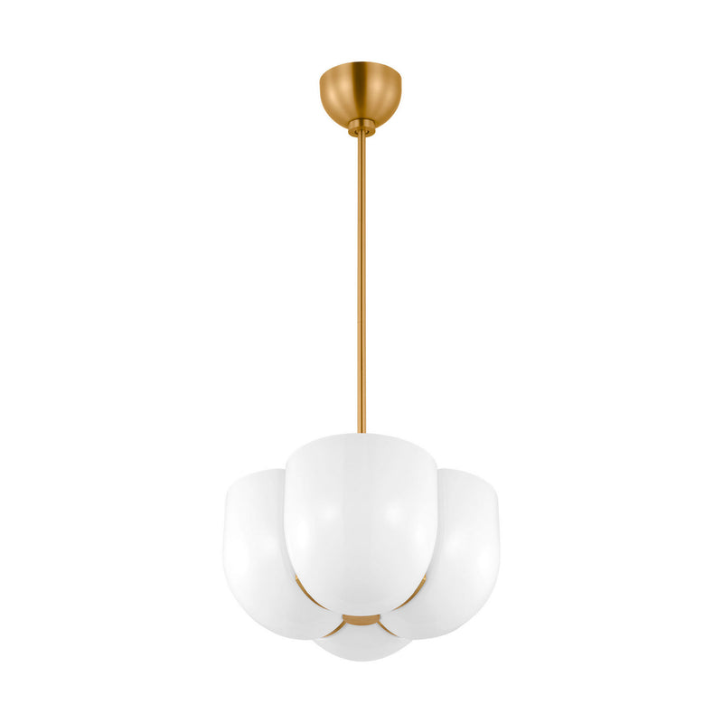 Four Light Pendant<br /><span style="color:#4AB0CE;">Entrega: 4-10 dias en USA</span><br /><span style="color:#4AB0CE;font-size:60%;">PREGUNTE POR ENTREGA EN PANAMA</span><br />Collection: Cheverny<br />Finish: Burnished Brass