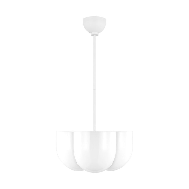 Four Light Pendant<br /><span style="color:#4AB0CE;">Entrega: 4-10 dias en USA</span><br /><span style="color:#4AB0CE;font-size:60%;">PREGUNTE POR ENTREGA EN PANAMA</span><br />Collection: Cheverny<br />Finish: Matte White