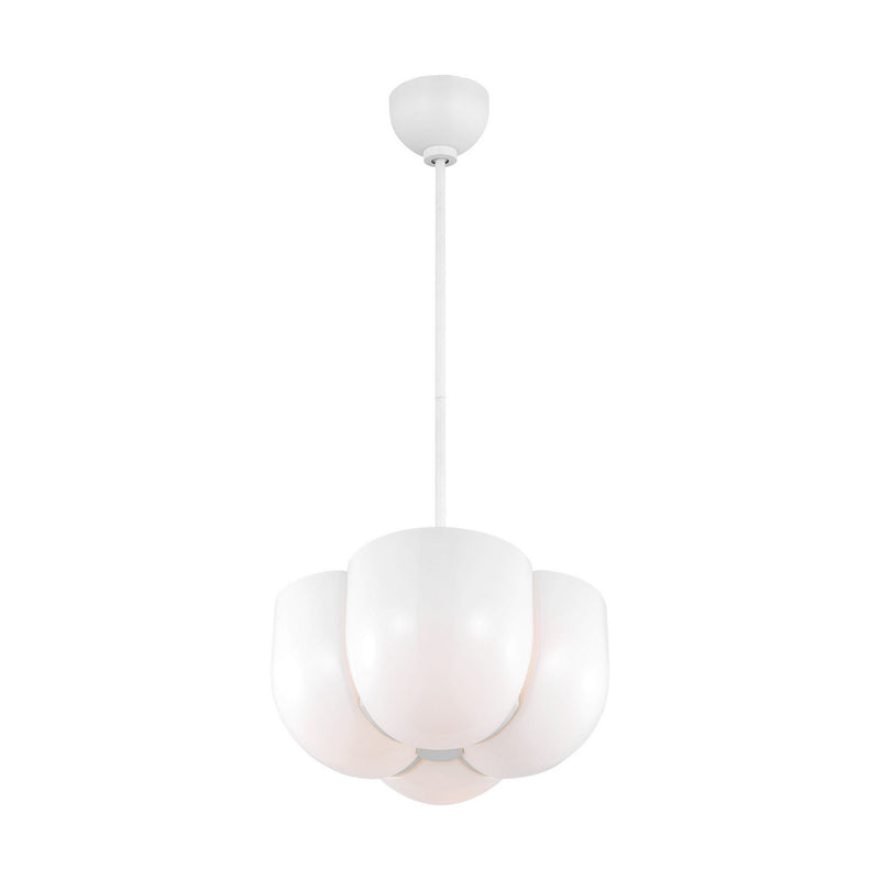Four Light Pendant<br /><span style="color:#4AB0CE;">Entrega: 4-10 dias en USA</span><br /><span style="color:#4AB0CE;font-size:60%;">PREGUNTE POR ENTREGA EN PANAMA</span><br />Collection: Cheverny<br />Finish: Matte White