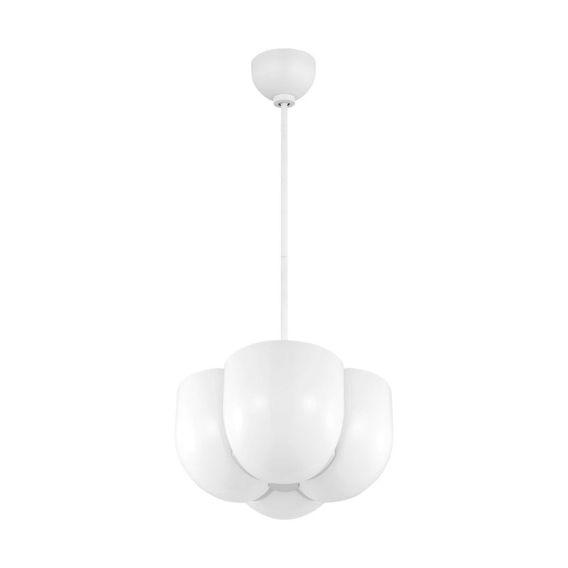 Four Light Pendant<br /><span style="color:#4AB0CE;">Entrega: 4-10 dias en USA</span><br /><span style="color:#4AB0CE;font-size:60%;">PREGUNTE POR ENTREGA EN PANAMA</span><br />Collection: Cheverny<br />Finish: Matte White