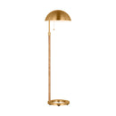 One Light Floor Lamp<br /><span style="color:#4AB0CE;">Entrega: 4-10 dias en USA</span><br /><span style="color:#4AB0CE;font-size:60%;">PREGUNTE POR ENTREGA EN PANAMA</span><br />Collection: Balleroy<br />Finish: Burnished Brass