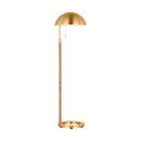One Light Floor Lamp<br /><span style="color:#4AB0CE;">Entrega: 4-10 dias en USA</span><br /><span style="color:#4AB0CE;font-size:60%;">PREGUNTE POR ENTREGA EN PANAMA</span><br />Collection: Balleroy<br />Finish: Burnished Brass