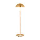 One Light Floor Lamp<br /><span style="color:#4AB0CE;">Entrega: 4-10 dias en USA</span><br /><span style="color:#4AB0CE;font-size:60%;">PREGUNTE POR ENTREGA EN PANAMA</span><br />Collection: Balleroy<br />Finish: Burnished Brass