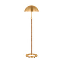 One Light Floor Lamp<br /><span style="color:#4AB0CE;">Entrega: 4-10 dias en USA</span><br /><span style="color:#4AB0CE;font-size:60%;">PREGUNTE POR ENTREGA EN PANAMA</span><br />Collection: Balleroy<br />Finish: Burnished Brass