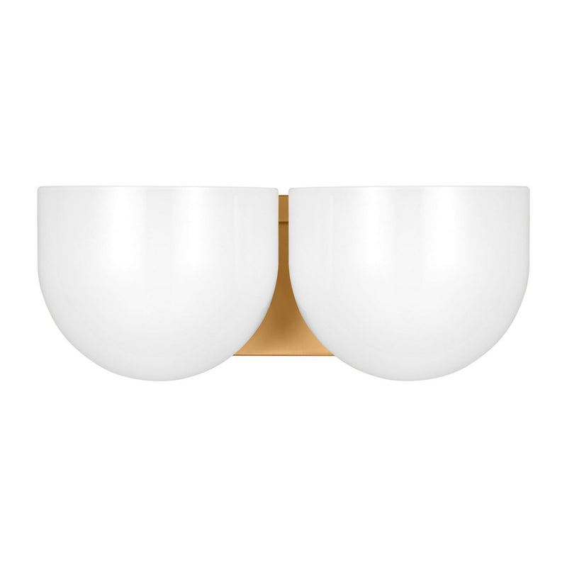 Two Light Vanity<br /><span style="color:#4AB0CE;">Entrega: 4-10 dias en USA</span><br /><span style="color:#4AB0CE;font-size:60%;">PREGUNTE POR ENTREGA EN PANAMA</span><br />Collection: Cheverny<br />Finish: Burnished Brass