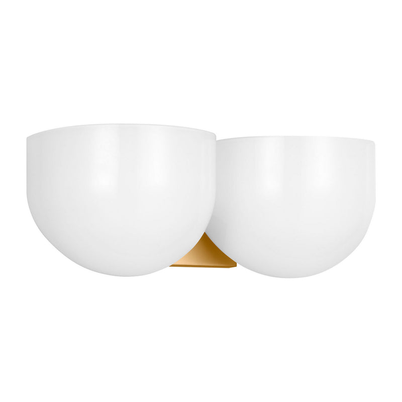 Two Light Vanity<br /><span style="color:#4AB0CE;">Entrega: 4-10 dias en USA</span><br /><span style="color:#4AB0CE;font-size:60%;">PREGUNTE POR ENTREGA EN PANAMA</span><br />Collection: Cheverny<br />Finish: Burnished Brass