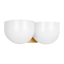 Two Light Vanity<br /><span style="color:#4AB0CE;">Entrega: 4-10 dias en USA</span><br /><span style="color:#4AB0CE;font-size:60%;">PREGUNTE POR ENTREGA EN PANAMA</span><br />Collection: Cheverny<br />Finish: Burnished Brass