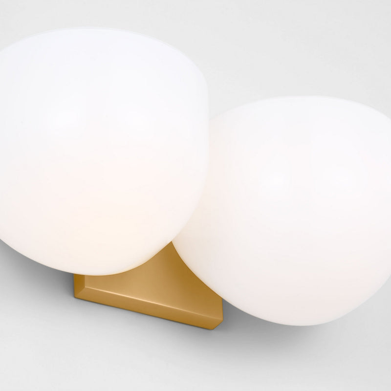 Two Light Vanity<br /><span style="color:#4AB0CE;">Entrega: 4-10 dias en USA</span><br /><span style="color:#4AB0CE;font-size:60%;">PREGUNTE POR ENTREGA EN PANAMA</span><br />Collection: Cheverny<br />Finish: Burnished Brass