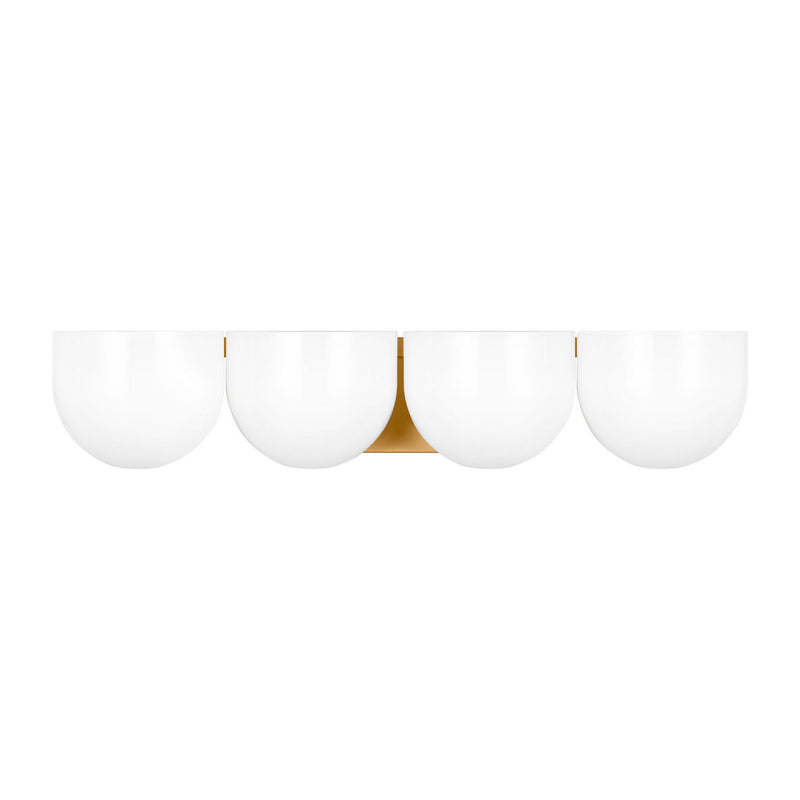 Four Light Vanity<br /><span style="color:#4AB0CE;">Entrega: 4-10 dias en USA</span><br /><span style="color:#4AB0CE;font-size:60%;">PREGUNTE POR ENTREGA EN PANAMA</span><br />Collection: Cheverny<br />Finish: Burnished Brass