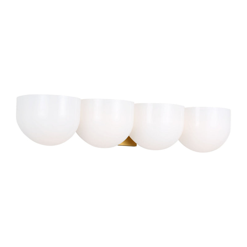 Four Light Vanity<br /><span style="color:#4AB0CE;">Entrega: 4-10 dias en USA</span><br /><span style="color:#4AB0CE;font-size:60%;">PREGUNTE POR ENTREGA EN PANAMA</span><br />Collection: Cheverny<br />Finish: Burnished Brass