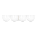 Four Light Vanity<br /><span style="color:#4AB0CE;">Entrega: 4-10 dias en USA</span><br /><span style="color:#4AB0CE;font-size:60%;">PREGUNTE POR ENTREGA EN PANAMA</span><br />Collection: Cheverny<br />Finish: Matte White