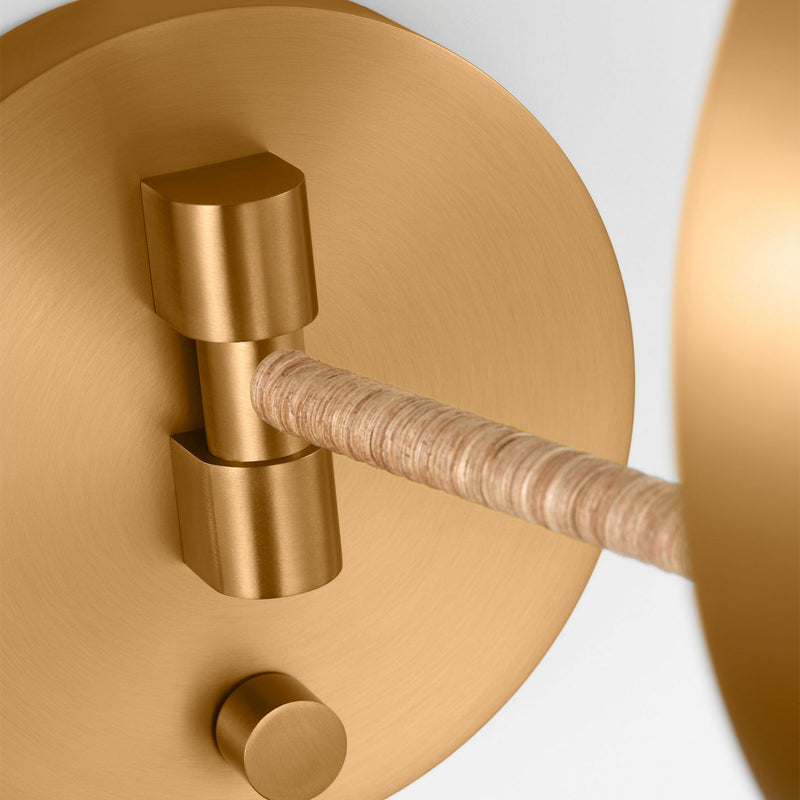 Visual Comfort Studio - LXW1071BBS - One Light Wall Sconce - Balleroy - Burnished Brass