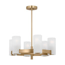 Six Light Chandelier<br /><span style="color:#4AB0CE;">Entrega: 4-10 dias en USA</span><br /><span style="color:#4AB0CE;font-size:60%;">PREGUNTE POR ENTREGA EN PANAMA</span><br />Collection: Rhode<br />Finish: Satin Brass