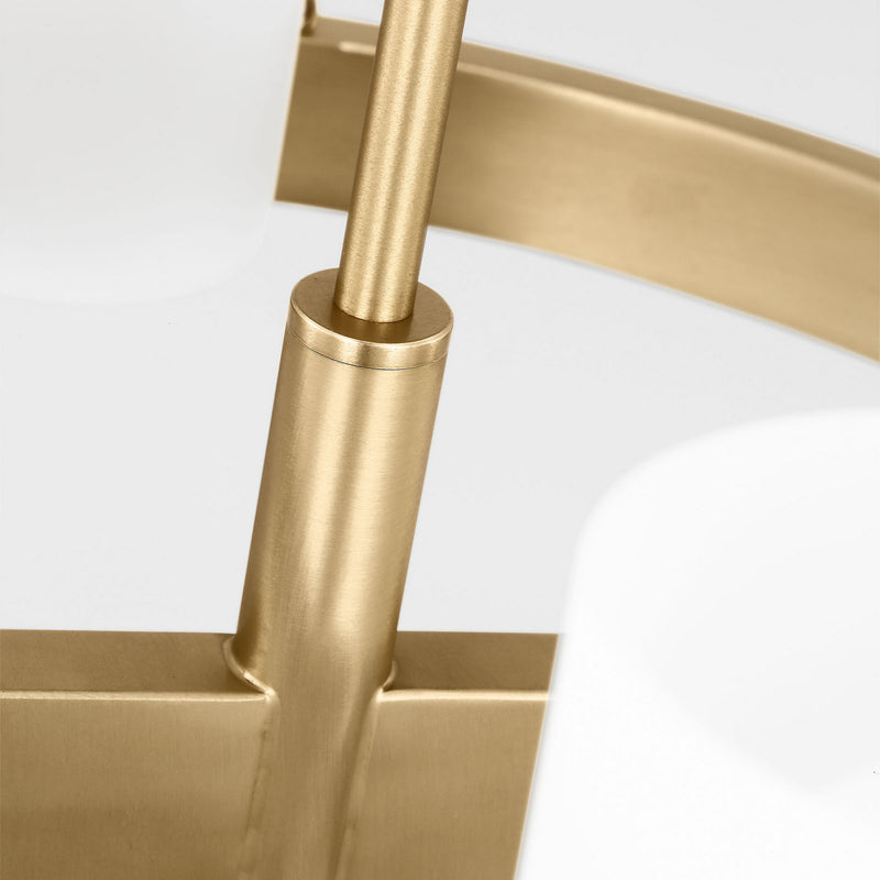 Visual Comfort Studio - DJC1156SB - Six Light Chandelier - Rhode - Satin Brass