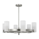 Six Light Chandelier<br /><span style="color:#4AB0CE;">Entrega: 4-10 dias en USA</span><br /><span style="color:#4AB0CE;font-size:60%;">PREGUNTE POR ENTREGA EN PANAMA</span><br />Collection: Rhode<br />Finish: Brushed Steel