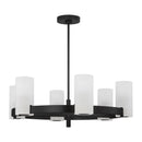 Six Light Chandelier<br /><span style="color:#4AB0CE;">Entrega: 4-10 dias en USA</span><br /><span style="color:#4AB0CE;font-size:60%;">PREGUNTE POR ENTREGA EN PANAMA</span><br />Collection: Rhode<br />Finish: Midnight Black