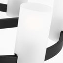 Six Light Chandelier<br /><span style="color:#4AB0CE;">Entrega: 4-10 dias en USA</span><br /><span style="color:#4AB0CE;font-size:60%;">PREGUNTE POR ENTREGA EN PANAMA</span><br />Collection: Rhode<br />Finish: Midnight Black