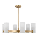 Six Light Chandelier<br /><span style="color:#4AB0CE;">Entrega: 4-10 dias en USA</span><br /><span style="color:#4AB0CE;font-size:60%;">PREGUNTE POR ENTREGA EN PANAMA</span><br />Collection: Rhode<br />Finish: Satin Brass