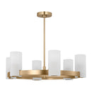 Six Light Chandelier<br /><span style="color:#4AB0CE;">Entrega: 4-10 dias en USA</span><br /><span style="color:#4AB0CE;font-size:60%;">PREGUNTE POR ENTREGA EN PANAMA</span><br />Collection: Rhode<br />Finish: Satin Brass