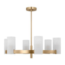 Six Light Chandelier<br /><span style="color:#4AB0CE;">Entrega: 4-10 dias en USA</span><br /><span style="color:#4AB0CE;font-size:60%;">PREGUNTE POR ENTREGA EN PANAMA</span><br />Collection: Rhode<br />Finish: Satin Brass