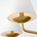 Five Light Chandelier<br /><span style="color:#4AB0CE;">Entrega: 4-10 dias en USA</span><br /><span style="color:#4AB0CE;font-size:60%;">PREGUNTE POR ENTREGA EN PANAMA</span><br />Collection: Albion<br />Finish: Satin Brass