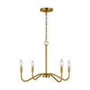 Four Light Chandelier<br /><span style="color:#4AB0CE;">Entrega: 4-10 dias en USA</span><br /><span style="color:#4AB0CE;font-size:60%;">PREGUNTE POR ENTREGA EN PANAMA</span><br />Collection: Eldon<br />Finish: Satin Brass