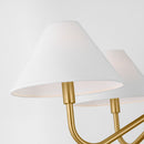 Visual Comfort Studio - DJC1194SB - Four Light Chandelier - Eldon - Satin Brass